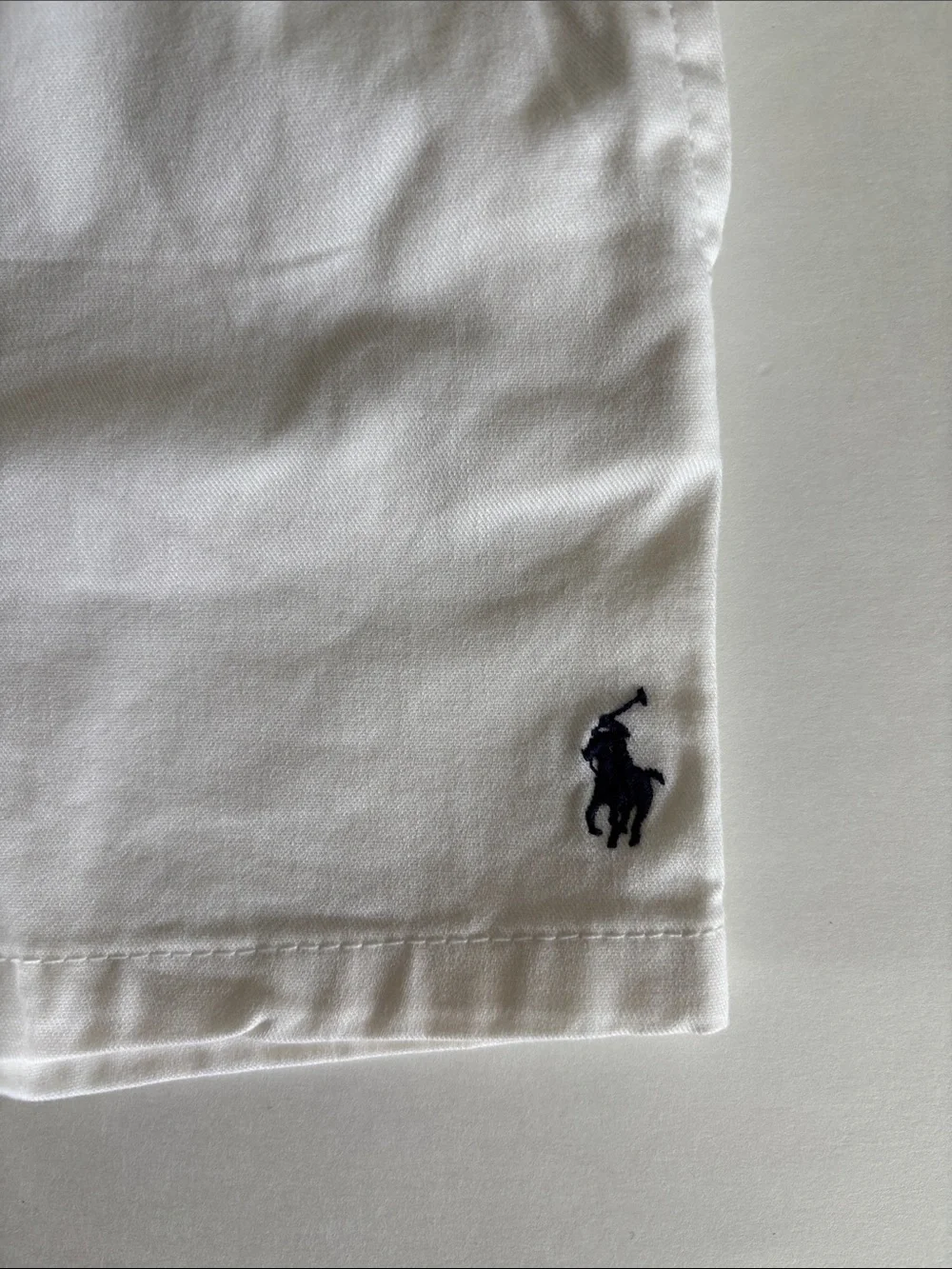 NWT Ralph Lauren Boy Baby Toddler White Shorts Size 12 Months